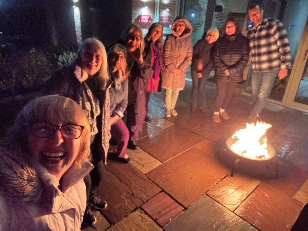 Unapologetically You — Summer Solstice Retreat Fire ceremony at a Phoenix Rising retreat